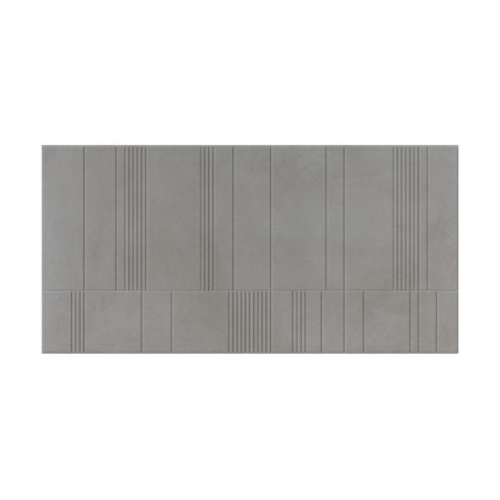 Carrelage Rlv Etna gris mat 60x120 cm