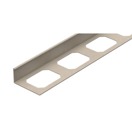 Equerre alu laque structure beige 270cmx12,5 mm