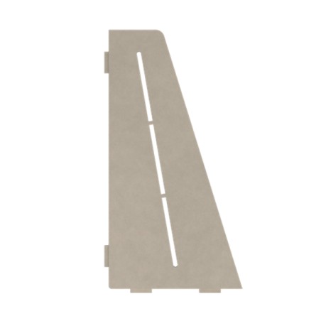 Porte savon laque structure beige 310x65 mm