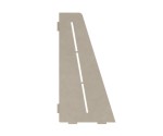 Porte savon laque structure beige 310x65 mm