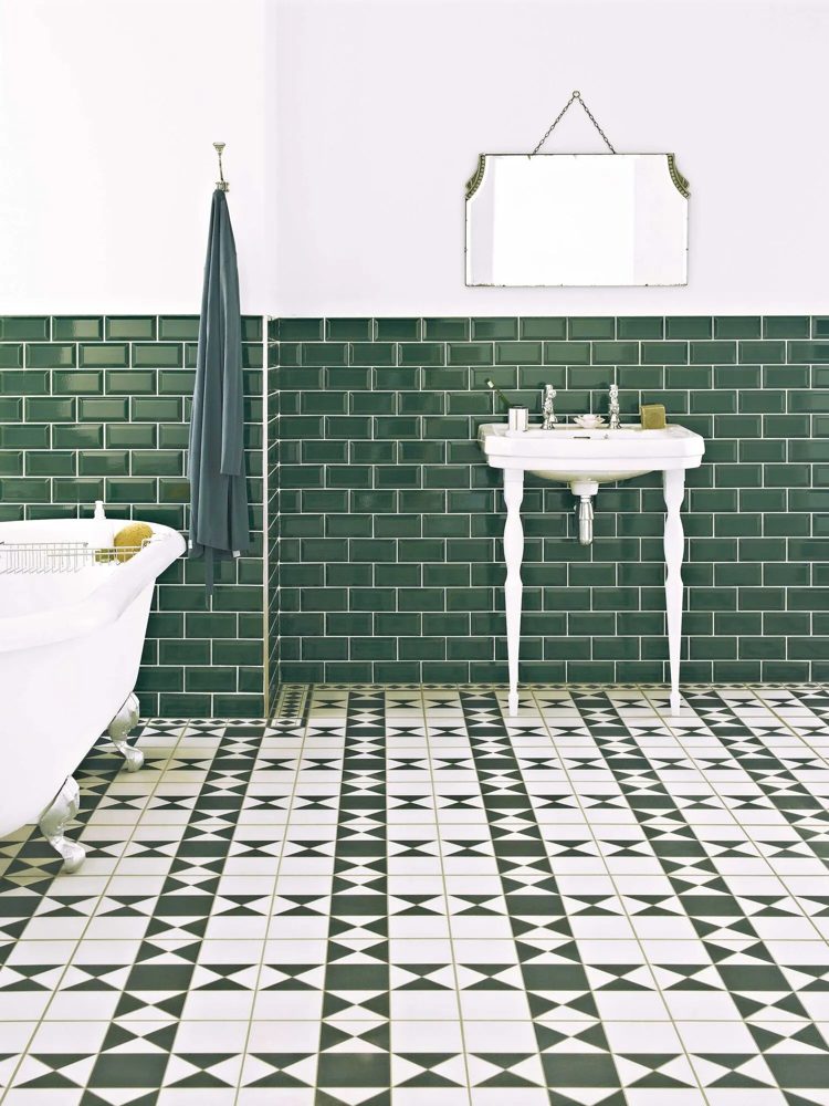 Cevica Metro Blanco Brillo — Décor, Blanc