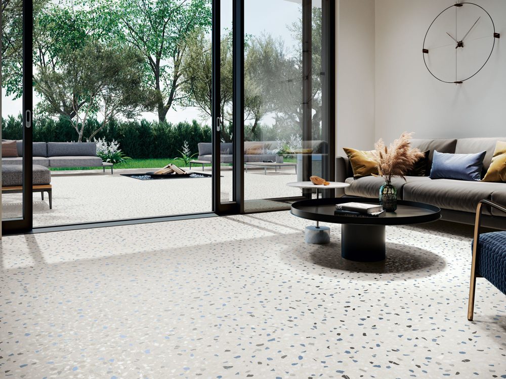 Porcelanite Dos Palazzo 1862 Perla — Marbre, Gris