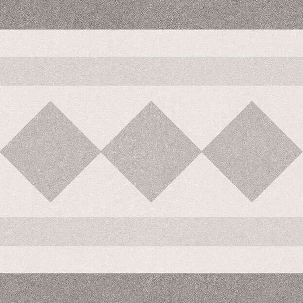 Cerlat Bolonia Gris Cenefa